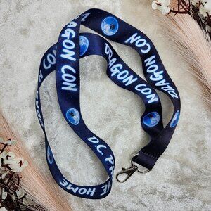 Official 2022 Dragon Con Blue E.T. Phone Home Lanyard